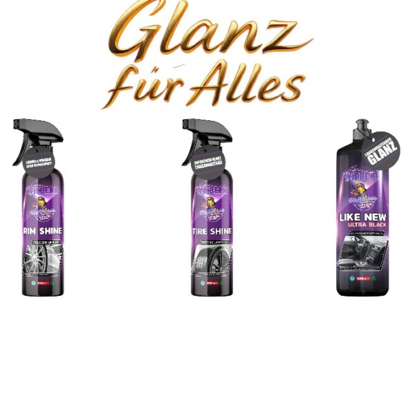 Pflege-Kit für Räder & Innenraum – Alles in einem